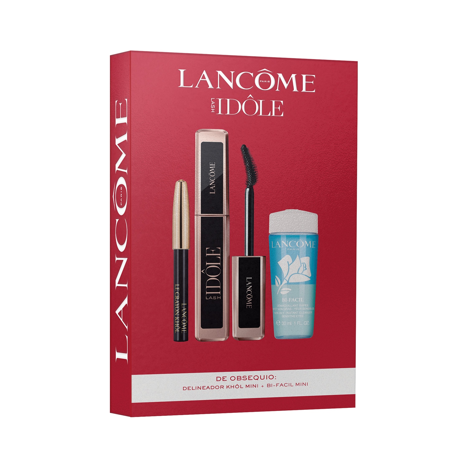 MASCARA DE PESTAÑAS LASH IDÔLE WASHABLE SET DE REGALO (SET DE MAQUILLAJE)